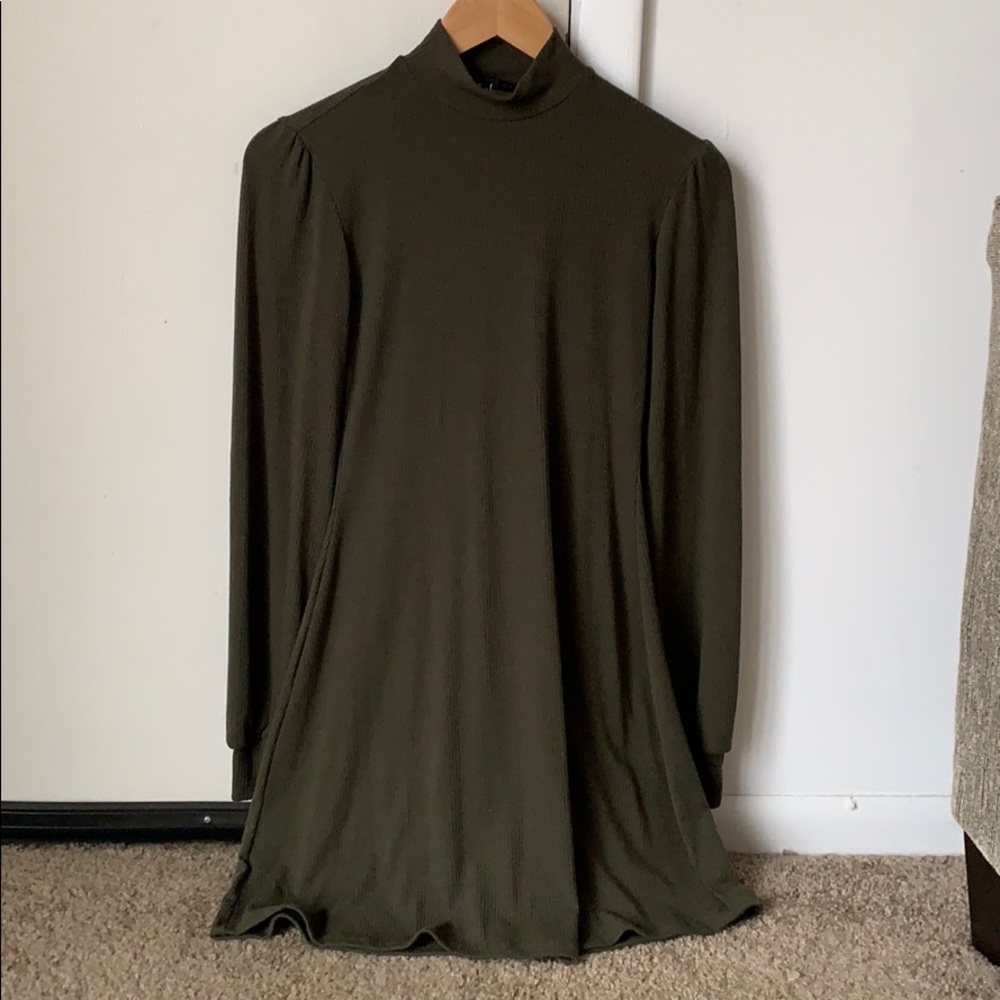 Army green dress